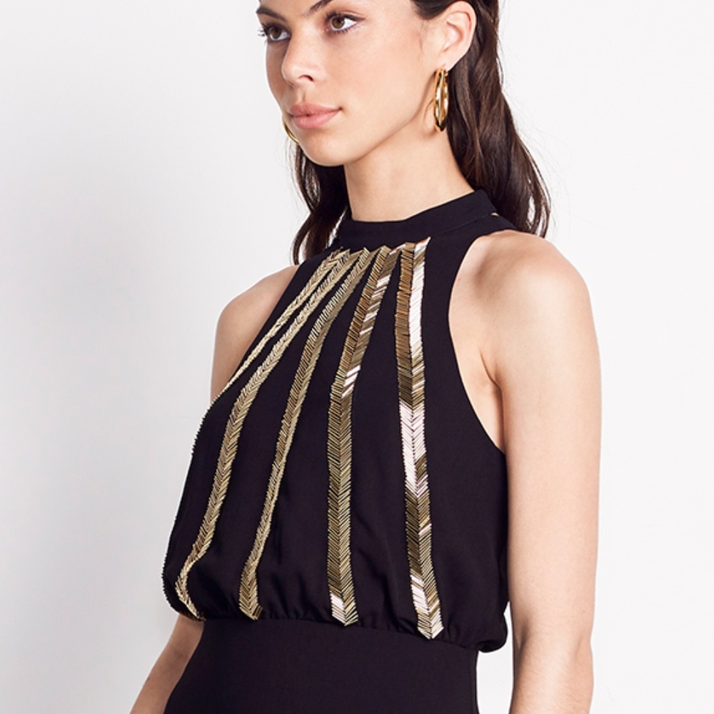 NWOT Ali & Jay "After Dark My Sweet" Maxi Dress